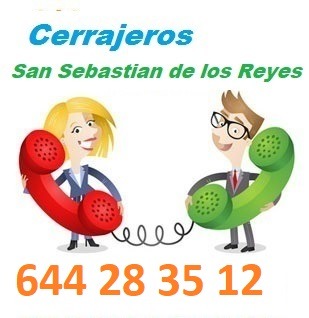 Telefono de la empresa cerrajeros san sebastian de los reyes